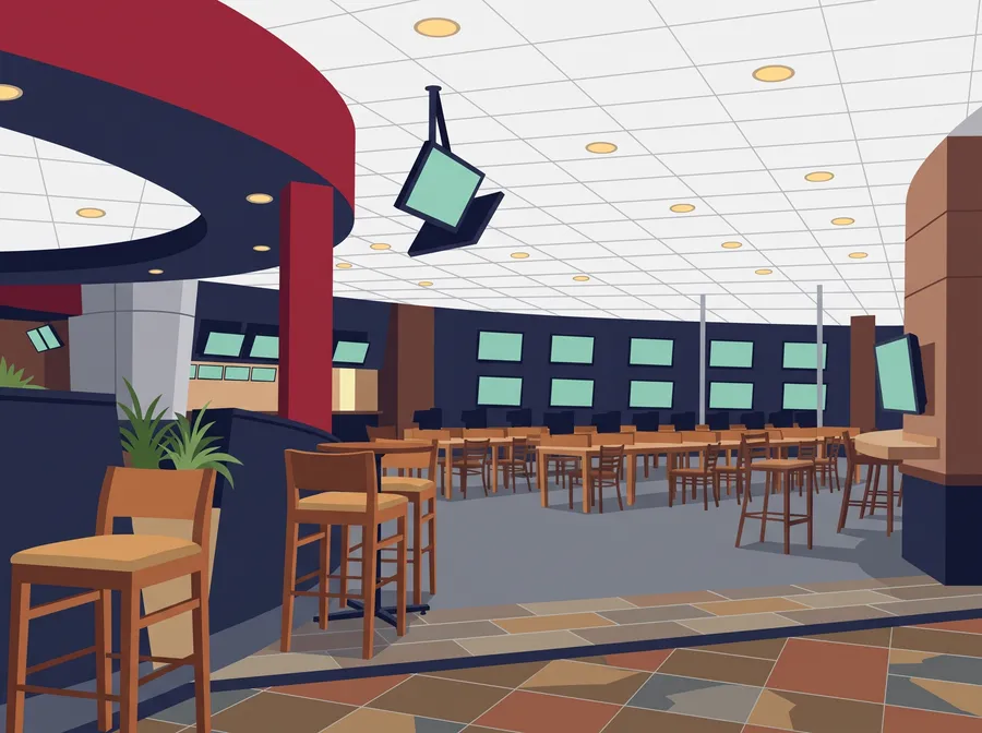 Bar and lounge at Gateway Casinos Innisfil